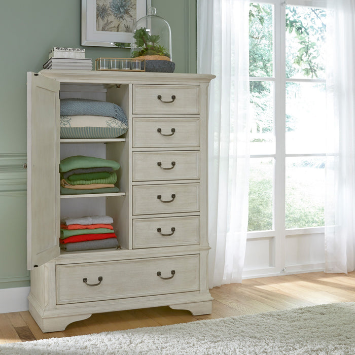 Bayside - Gentleman's Chest - White Capital Discount Furniture Home Furniture, Furniture Store