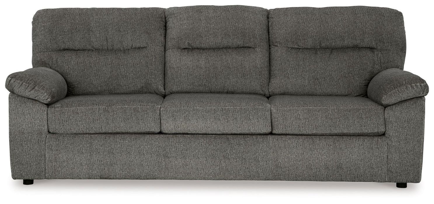 Bindura - Mineral - Sofa With Drop Down Table Capital Discount Furniture Home Furniture, Furniture Store