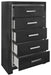 Kaydell - Black - Five Drawer Chest Capital Discount Furniture Home Furniture, Furniture Store