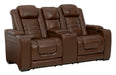 Backtrack - Chocolate - Pwr Rec Loveseat/Con/Adj Hdrst Capital Discount Furniture Home Furniture, Furniture Store