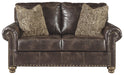 Nicorvo - Coffee - Loveseat Capital Discount Furniture Home Furniture, Furniture Store