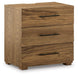 Dakmore - Brown - Three Drawer Night Stand Capital Discount Furniture Home Furniture, Furniture Store