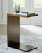 Wimshaw - Brown / Black - Accent Table Capital Discount Furniture Home Furniture, Furniture Store