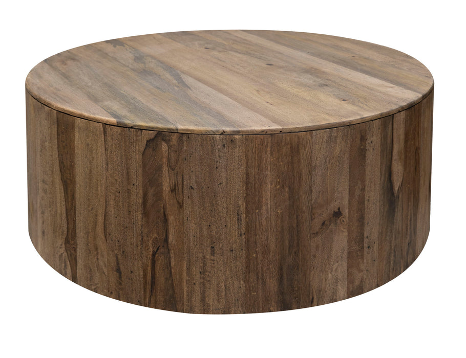 Balam - Cocktail Table - Almond / Barrel Brown