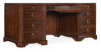 Charleston - Executive Desk - Dark Brown Capital Discount Furniture Home Furniture, Furniture Store