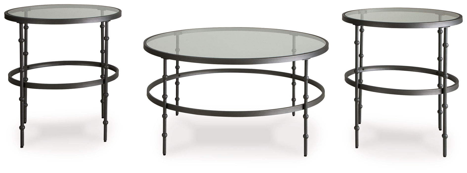 Kellyco - Gunmetal - Occasional Table Set (Set of 3) Capital Discount Furniture Home Furniture, Furniture Store