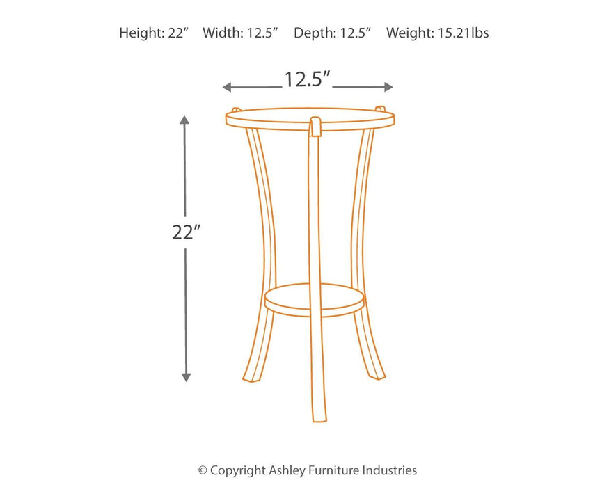 Enderton - White Wash / Pewter - Accent Table Capital Discount Furniture Home Furniture, Furniture Store