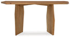 Holward - Natural - Console Sofa Table Capital Discount Furniture Home Furniture, Furniture Store