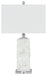 Malise - White - Alabaster Table Lamp Capital Discount Furniture Home Furniture, Furniture Store