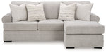 Eastonbridge - Shadow - Sofa Chaise Capital Discount Furniture Home Furniture, Furniture Store