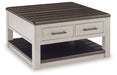 Darborn - Gray / Brown - Lift Top Cocktail Table Capital Discount Furniture Home Furniture, Furniture Store