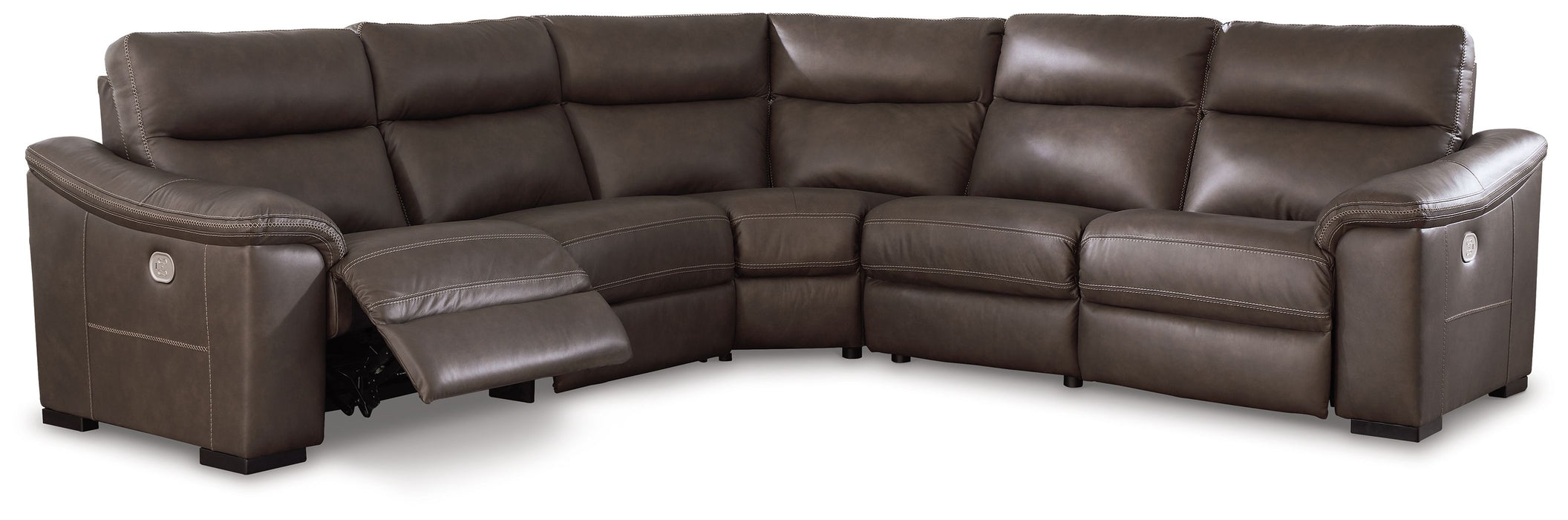 Zero clearance store reclining sectional