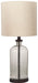 Bandile - Clear / Bronze Finish - Glass Table Lamp Capital Discount Furniture Home Furniture, Furniture Store