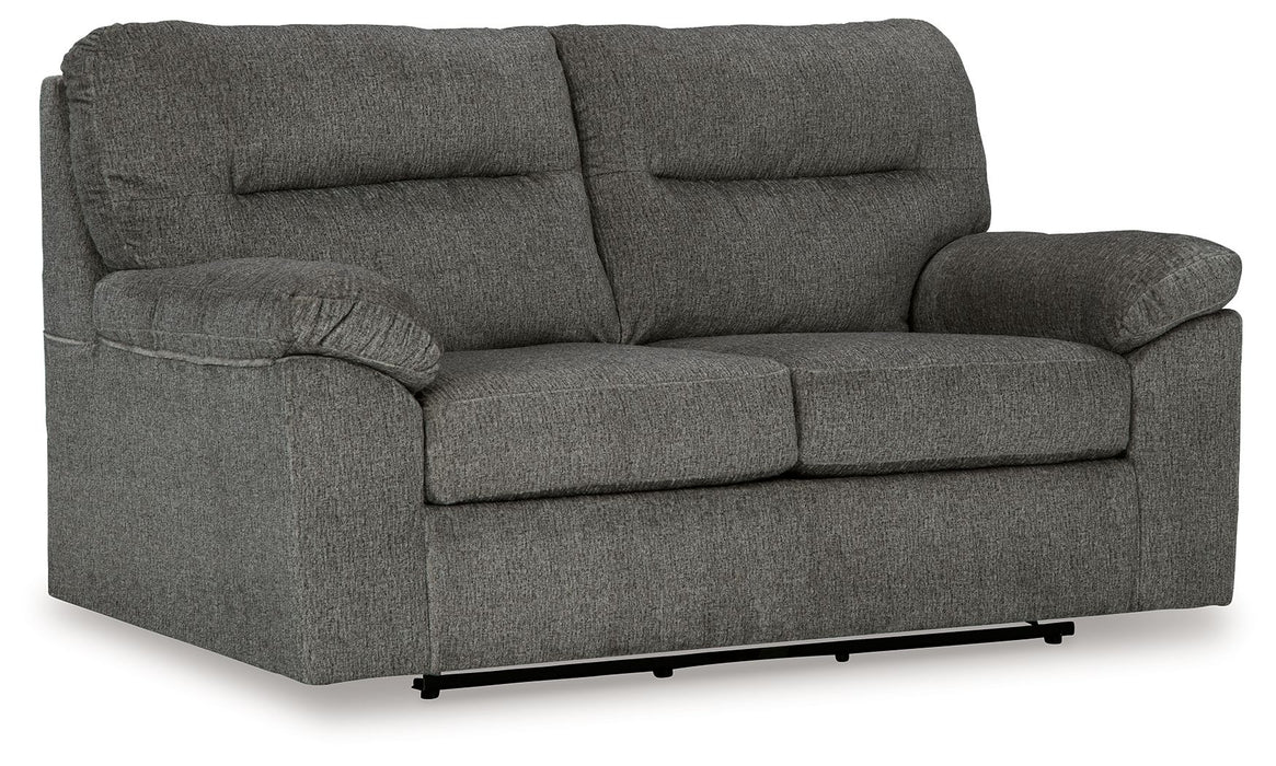 Bindura - Mineral - Glider Loveseat Capital Discount Furniture Home Furniture, Furniture Store