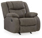 First Base - Gunmetal - Rocker Recliner Capital Discount Furniture Home Furniture, Furniture Store