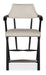 Linville Falls - Stack Rock Counter Stool - Black Capital Discount Furniture Home Furniture, Furniture Store