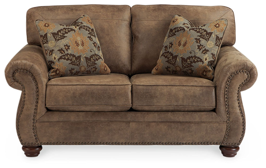 Larkinhurst - Earth - Loveseat Capital Discount Furniture Home Furniture, Furniture Store