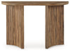 Austanny - Warm Brown - Sofa Table Capital Discount Furniture Home Furniture, Furniture Store