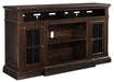 Roddinton - Dark Brown - Xl TV Stand W/Fireplace Option Capital Discount Furniture Home Furniture, Furniture Store