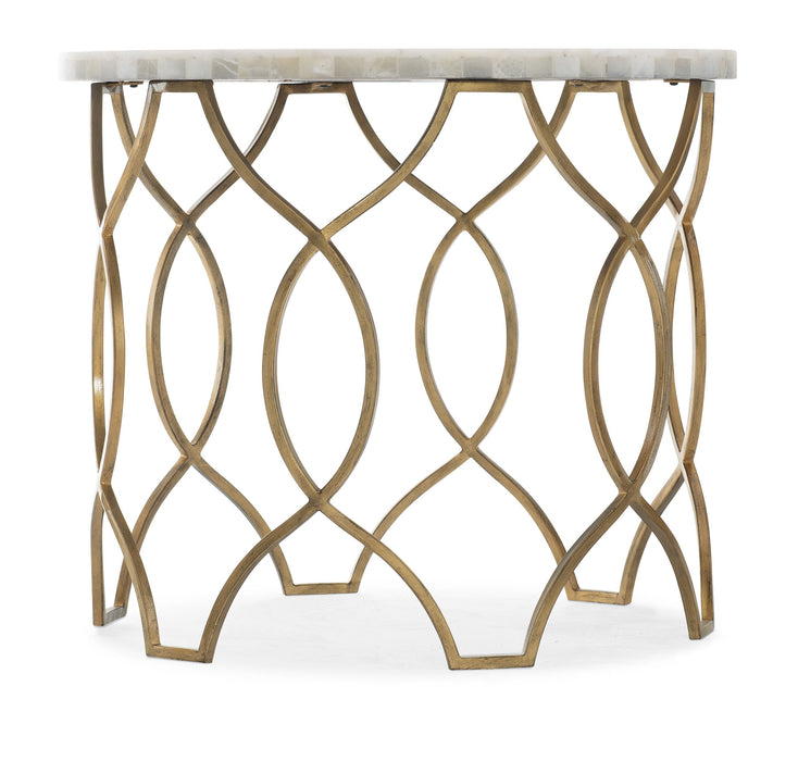 Melange - Corrina Round Lamp Table Capital Discount Furniture Home Furniture, Furniture Store