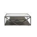 Arista - Rectangular Cocktail Table - Dark Gray Capital Discount Furniture Home Furniture, Furniture Store