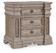 Blairhurst - Light Grayish Brown - Three Drawer Night Stand Capital Discount Furniture Home Furniture, Furniture Store