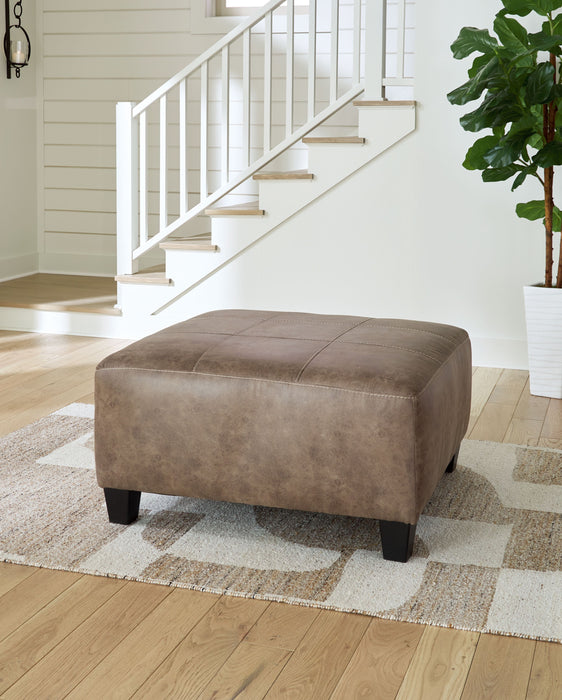 Navi - Fossil - Oversized Accent Ottoman Capital Discount Furniture Home Furniture, Furniture Store