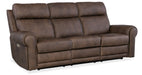 Duncan - Power Sofa With Power Headrest & Lumbar - Dark Brown Capital Discount Furniture Home Furniture, Furniture Store