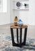 Hanneforth - Brown - Round End Table Capital Discount Furniture Home Furniture, Furniture Store
