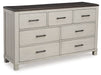 Darborn - Gray / Brown - Dresser Capital Discount Furniture Home Furniture, Furniture Store