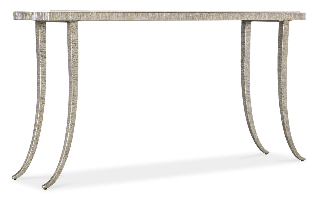 Melange - Sabre Console Table - Pearl Silver Capital Discount Furniture Home Furniture, Furniture Store