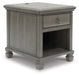 Lexorne - Gray - Rectangular End Table Capital Discount Furniture Home Furniture, Furniture Store