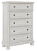 Robbinsdale - Antique White - Five Drawer Chest Capital Discount Furniture Home Furniture, Furniture Store