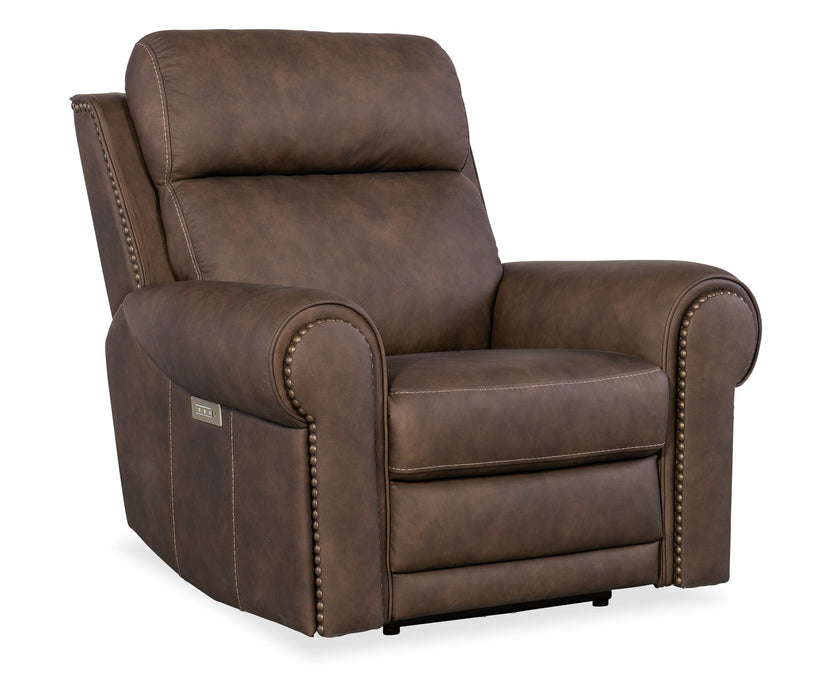 Duncan - Power Recliner With Power Headrest & Lumbar - Dark Brown Capital Discount Furniture Home Furniture, Furniture Store