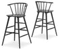 Otaska - Black - Tall Barstool Capital Discount Furniture Home Furniture, Furniture Store