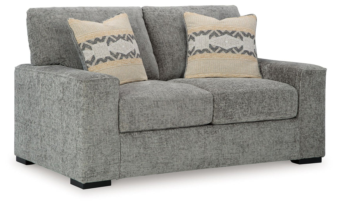 Dunmor - Graphite - Loveseat Capital Discount Furniture Home Furniture, Furniture Store