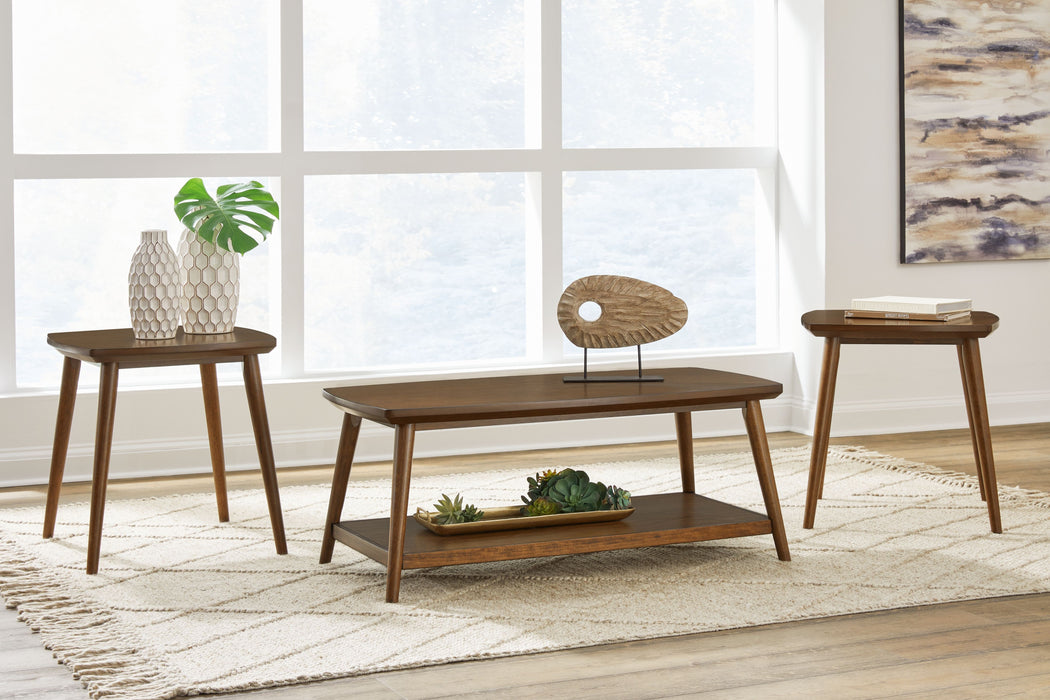 Lyncott - Brown - Occasional Table Set (Set of 3) Capital Discount Furniture Home Furniture, Furniture Store